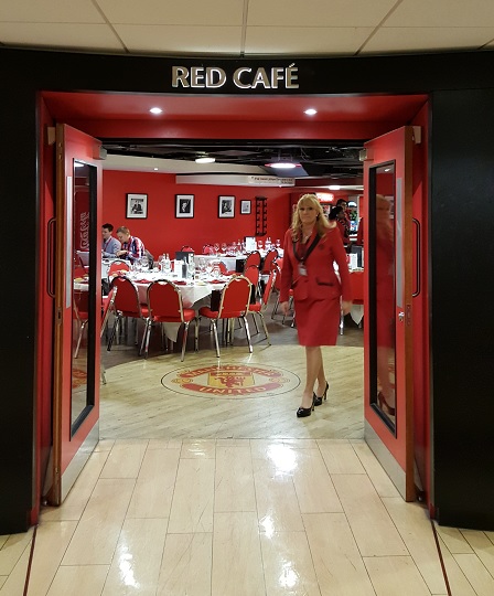 Red Cafe Entrance